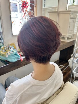 サロンドレノマパートスリー(SALON de renoma P-lll) 美髪ケア＊髪質改善＊ピンクブラウン＊美髪ケア