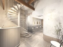 エフ ヘアーアンドリラクゼーション(F. hair & relaxation)の雰囲気（落ち着いた"カワイイ"空間でリラックス♪【縮毛矯正/髪質改善】）
