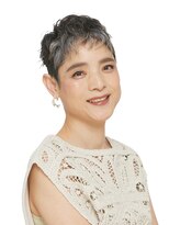 アヴァンス プロデュース バイ エガオ 大阪梅田店(AVANCE. PRODUCED by EGAO)&nbsp;分け目が気になる方に◎トップがふんわりショートスタイル