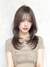 【自然な質感のストレートに！】 カット+ナチュラル縮毛矯正