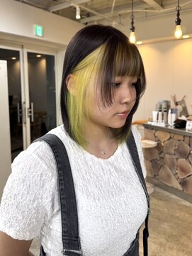 ファンド 千葉(fand) デザインカラー/インナーカラー/暗めカラー