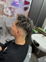 ダムディートウキョウ 錦糸町店(DAMDEE TOKYO)&nbsp;スキンフェード×ツイスト×ホワイトメッシュ