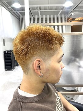 海外ストリート風ゴールデンカラー