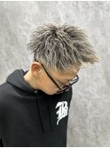 尾崎指名/メッシュ&パイルツイスト
