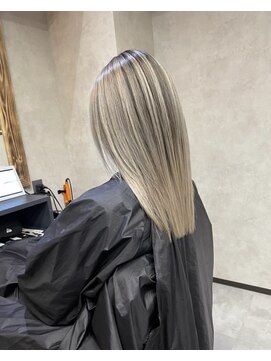 サニー 渋谷(SUNNY) バレイヤージュ、ハイライト、レイヤーカット、ダブルカラー