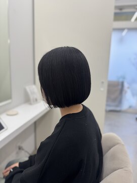 チコヘアー(chico hair) 切りっぱなしぷつっとボブ