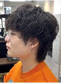 MEN’S HAIR/波巻ツイストスパイラル/フェザーパーマ/錦糸町