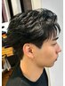 メンズカット+フェザーパーマ ￥11280 [表参道駅/青山/Men's]