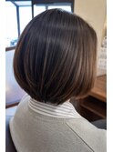 美シルエット艶ボブ