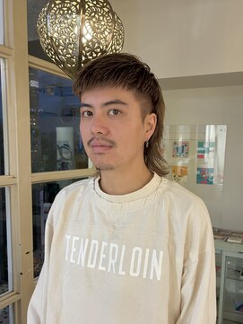 ロライマ 代官山(roraima) メンズ マレットヘア クリアベージュ