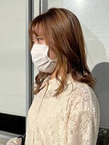 ショートヘア ハーフアンドハーフ(HALF AND HALF) ミディアムロング