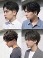 リボーン ビューティー リゾート 松戸店(re-born Beauty Resort)&nbsp;大人の色気と清潔感を出すならフェザーパーマで決まり◎