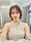 夏はくびれボブでスッキリヘア