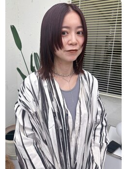 ハウディー(HOWDY)の写真/『人気のハッシュカットや顔まわりのレイヤーで、ナチュラルなのにおしゃれで可愛い印象に♪』