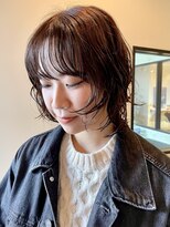 ロカリタ キョウト 河原町三条店(ROCAReTA kyoto)&nbsp;ボブパーマ　ブラウンカラー　レイヤーボブ