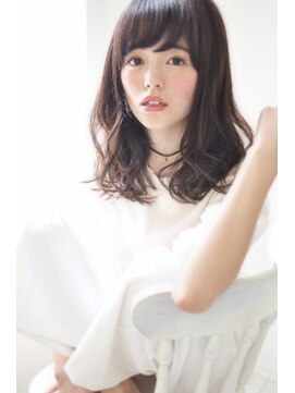 エルフォ(elfo) 【elfo】大きいゆるウェーブ セミディ