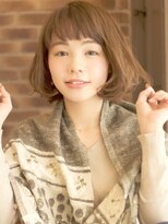ベック ヘアサロン(BEKKU hair salon) くせ毛風ワンカールが大人かわいいボブ☆簡単スタイリング♪