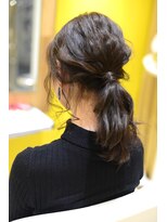 パッチ ヘアー(PATCH HAIR)&nbsp;ポニーテール×後毛