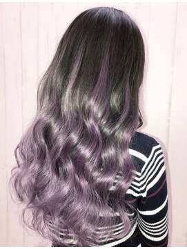 あるじゃんすー 横浜店 SilverPurple Gradation#グラデーション