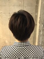 オッソ(OSSO)&nbsp;ナチュラルカール_外ハネボブアッシュブラウンネオウルフ