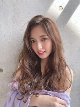 ジーナ 博多(Zina) 【Zina】ゆるふわレイヤー♪ラベンダーベージュ♪2