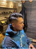 スキンフェードサイドパートスタイル【メンズ　瀬田　個室】
