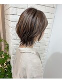 前髪カール/ネオシースルーバング/くびれボブ［銀座］