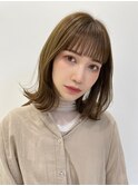〈Kadan つくば〉外ハネ×前髪ぱっつん/20代30代40代