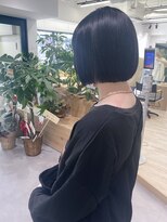 オーシャン(Ocean)&nbsp;［Ocean Hair&Life 水田成美］秋☆人気☆黒髪×ぱっつん×ボブ