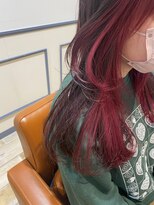 ネオリーブエム(Neolive em;)&nbsp;インナーカラー×チェリーピンク　モード