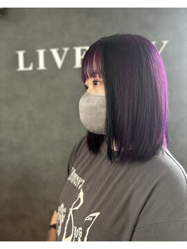 リバティー(LIVERTY) パープルデザインカラー