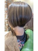 グラデーションボブスタイル