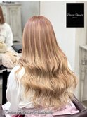 #シールエクステ#ブリーチ#ベージュ#カラースタイル