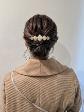 ゼスト 中野店(ZEST) 【ZEST中野/武田智海】お呼ばれヘア/シニヨン