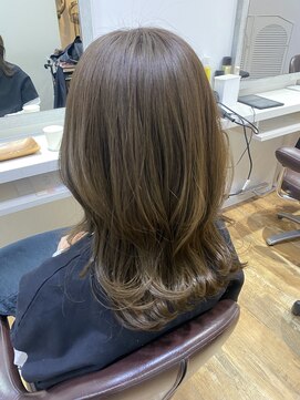 バイエイト(X8) 韓国風巻きフォギーベージュ