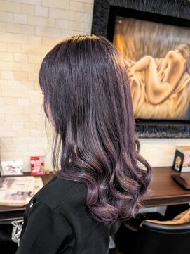 ボアップ(boappu) #ラベンダーカラー#韓国ヘア#パープルカラー#ラベンダーピンク
