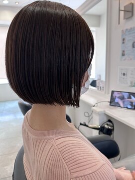 ビビグランジュテ(BiBi) 高知 南国市 BiBi glandjete 切りっぱなしボブ 韓国ショート