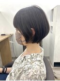 イメチェン!前下がりショートボブ丸みショート〔伊勢崎駅〕