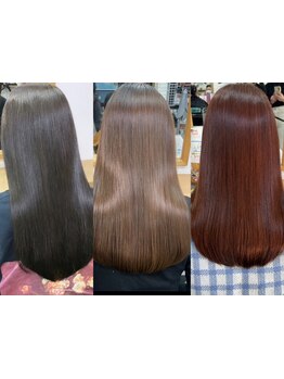 【クセや髪の毛の履歴をしっかりと見極めて薬剤の選定をしていきます】自然なストレートで憧れの美髪に♪