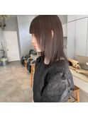 くすみ感のあるアッシュグレージュ!透明感◎