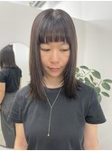 顔まわりカット/レイヤーカット
