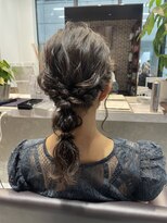 ネイロ 日本橋(NeiRo)&nbsp;ヘアアレンジショートボブハイライトカラー大人ショートカット