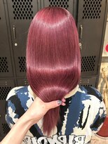 ヲタク(wotaku.)&nbsp;レッドカラーチェリーピンクハイトーンダブルカラーケアブリーチ