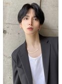 ~メンズ 黒髪センターパート~ 【Ria 大阪 梅田】