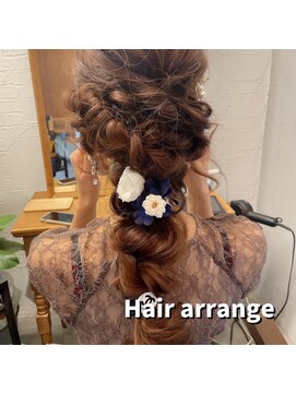 ベレッタ 枚方店(veretta.) ヘアセット/ヘアアレンジ/編み込み/ポニーテール/変形ポニー