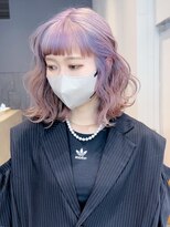 シオン(shion)&nbsp;ミディアム顔周りレイヤーボブ美髪韓国ヘア_ba460102