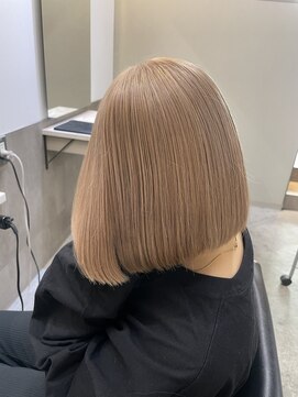 エイト 博多店(EIGHT hakata) 【EIGHT hakata】ミルクティーベージュ　　長木雄飛