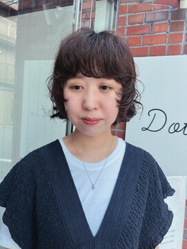 ドットプラス リム(Dot+LIM) ドライなボブパーマ（stylist高橋）