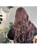 【ブリーチカラー/ミディアムレイヤー/10代/20代】西宮 甲東園
