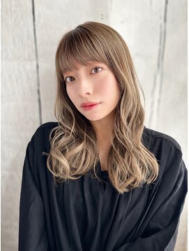 ティエル 町田店(tiel) 【町田】明るめロング×ナチュラルカジュアル／愛され